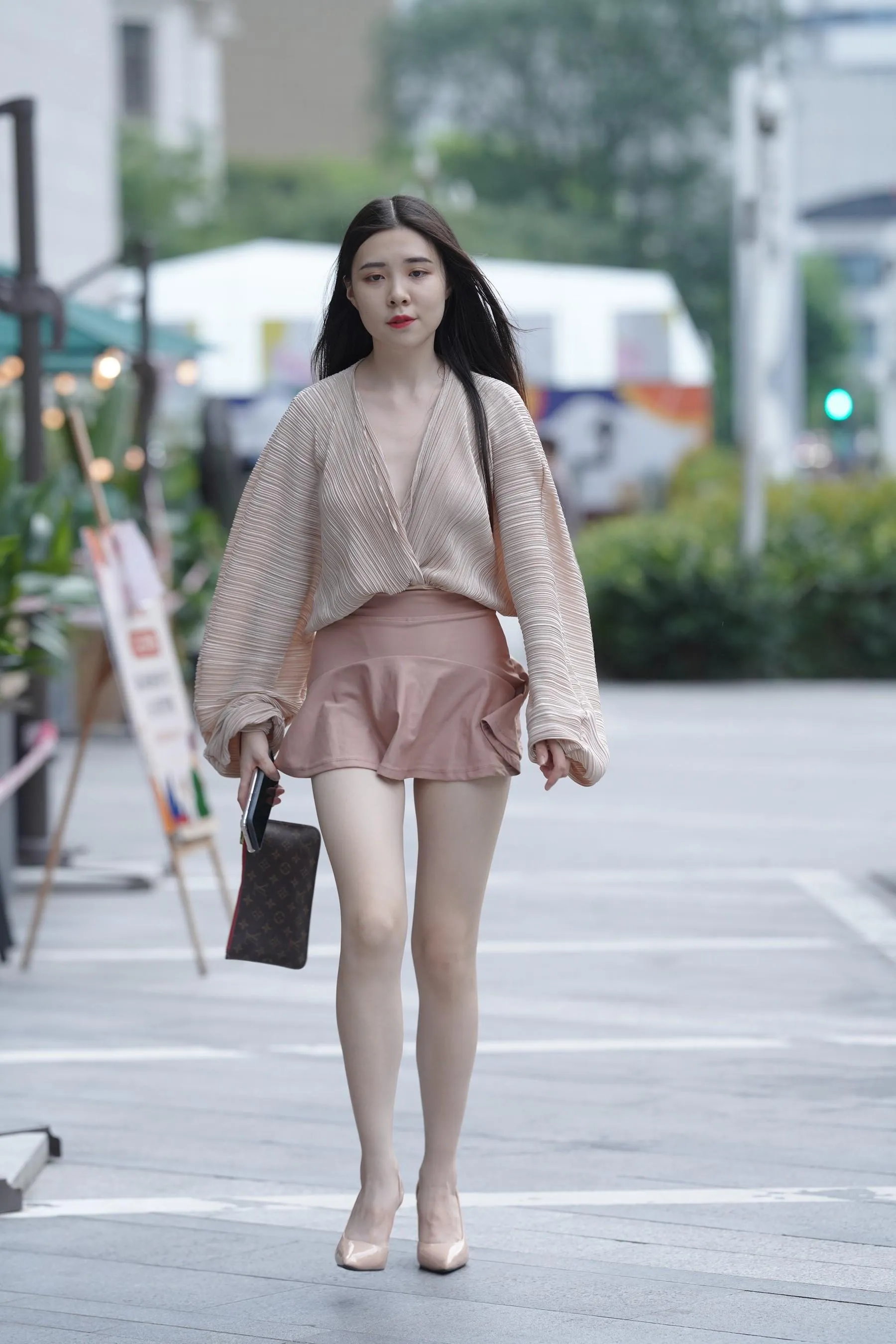 魔镜街拍 NO.167 可爱的粉色短裙小姐姐 [495P]插图6